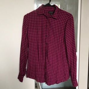 Banana republic flannel shirt